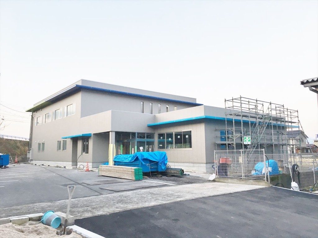新社屋完成までもう少し