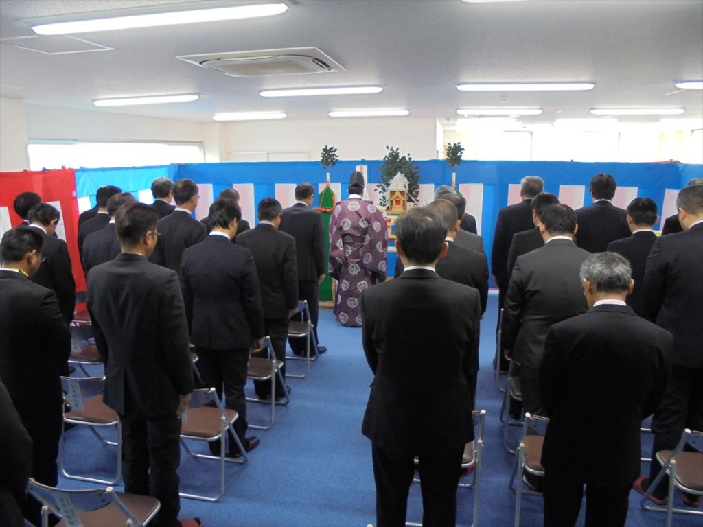 新社屋竣工式