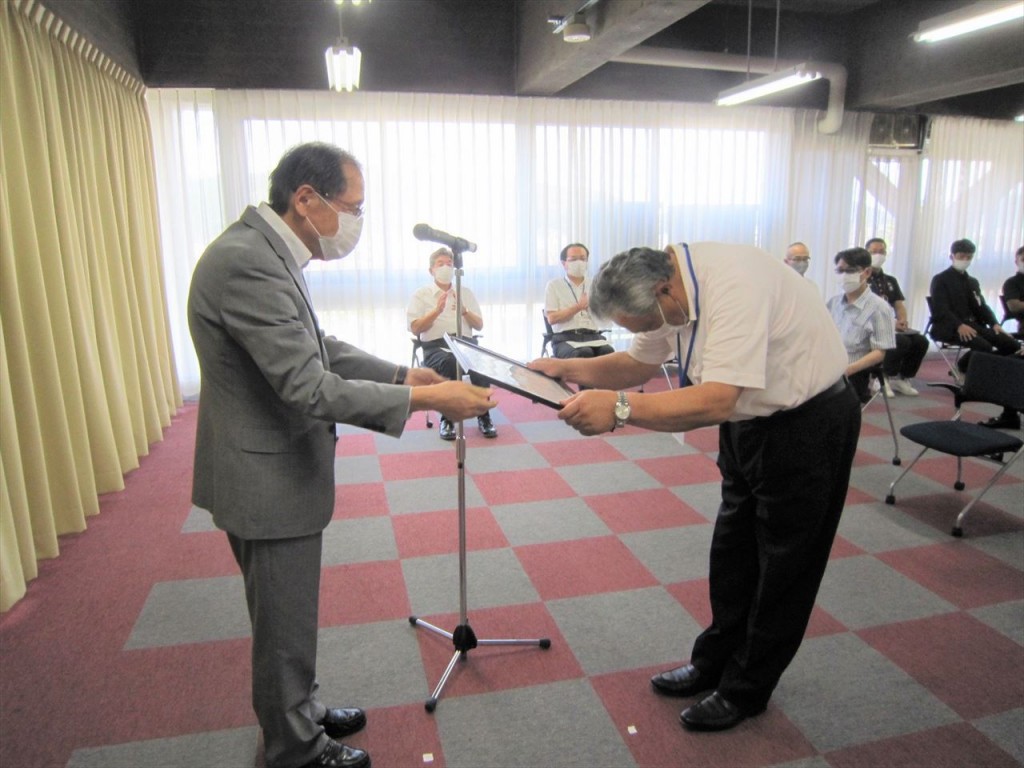 倉吉市優良建設施工者表彰